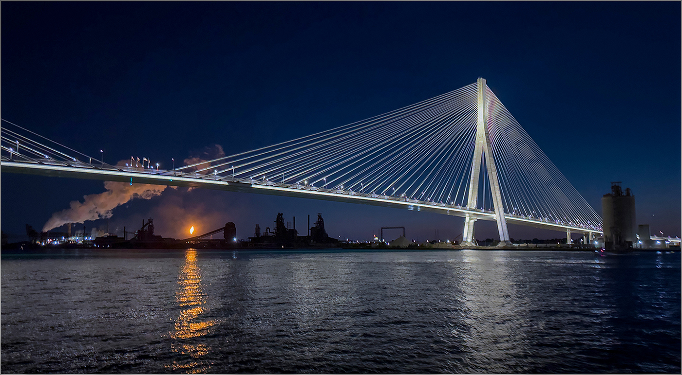 Gordie Howe Bridge by Bill Buchanan