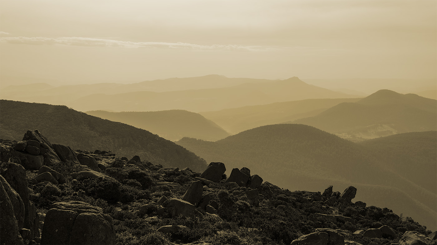 Mt Wellington View by Mark Burgess