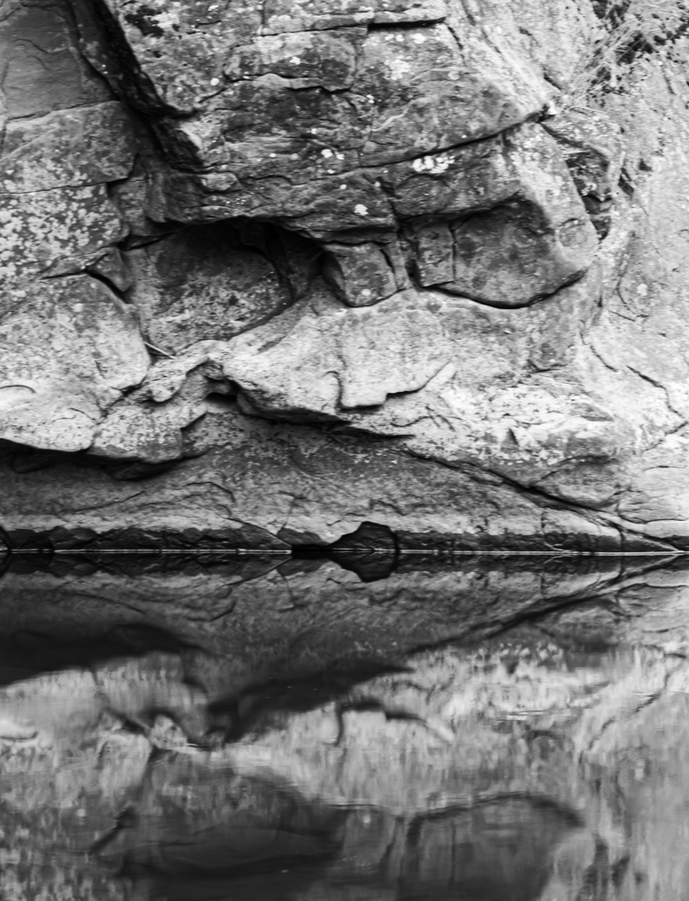Boulder Reflection by Lorna Zaback