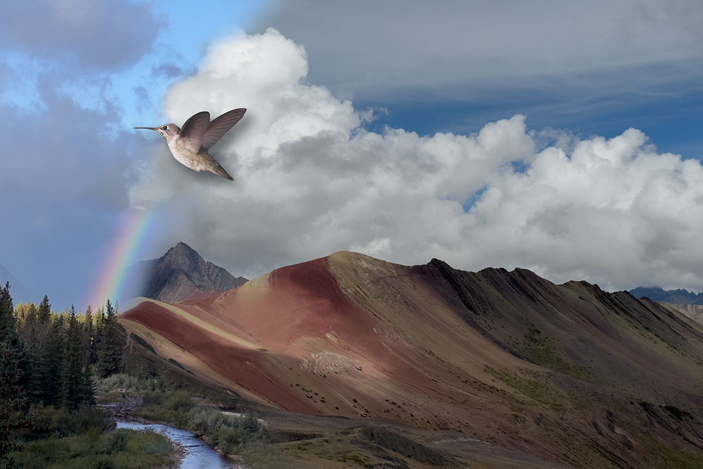 Rainbow Mountain by Brad Becker
