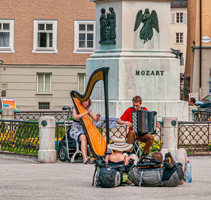 Street Musicians by Dr Isaac Vaisman