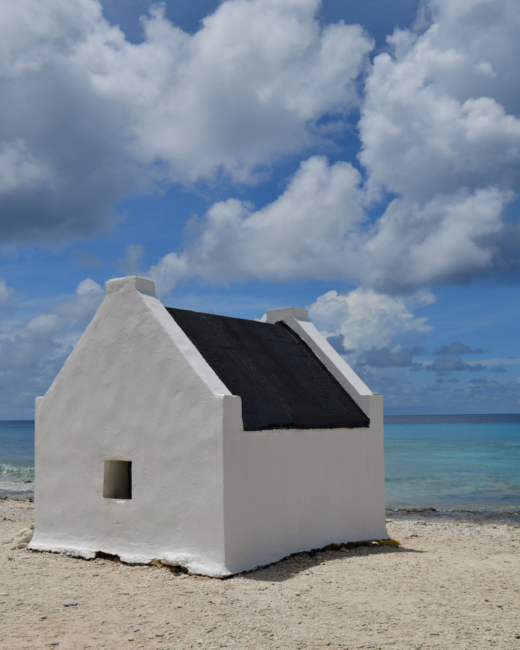 Bonaire’s White Slave Huts by Tom Buckard