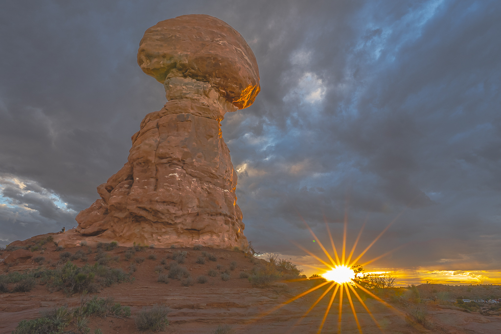 Balanced Rock by Peter Dominowski